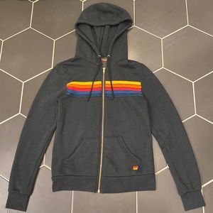 5 stripe aviator nation hoodie